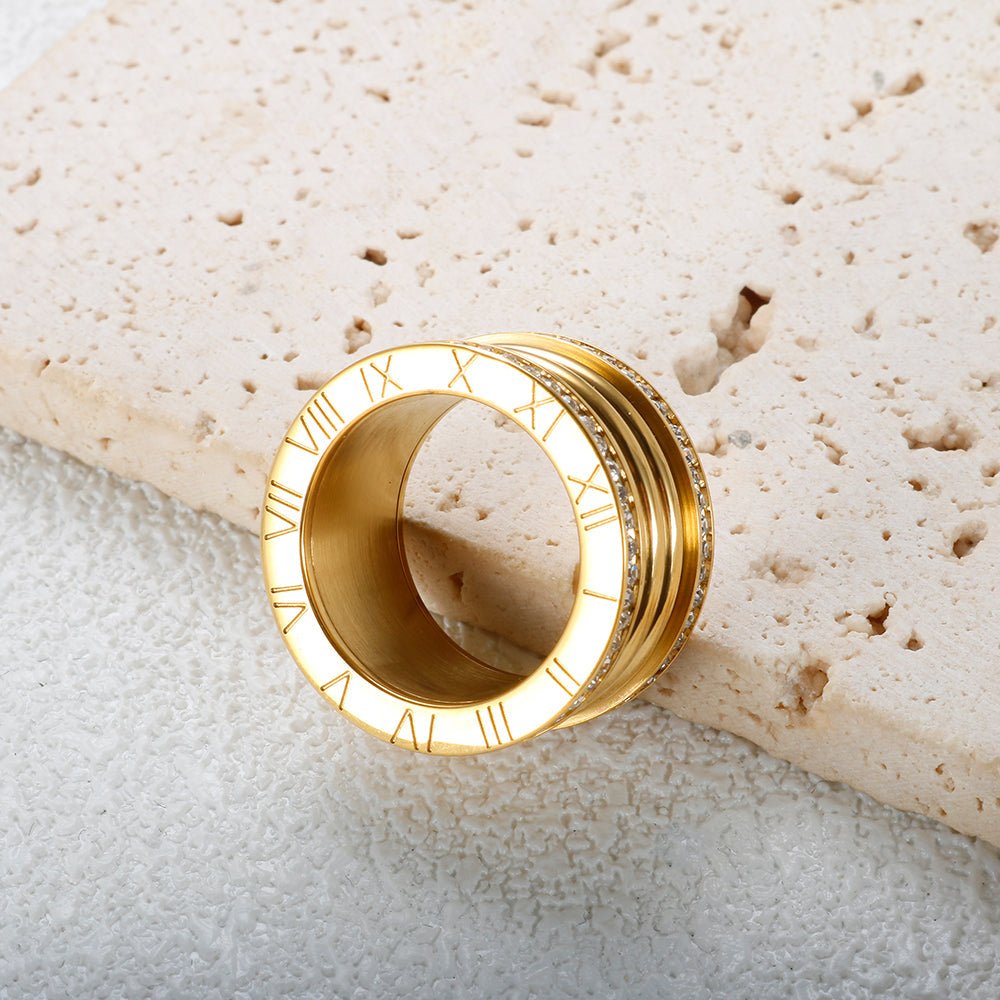 Ring Luxury Imperial 18K Gold Plated