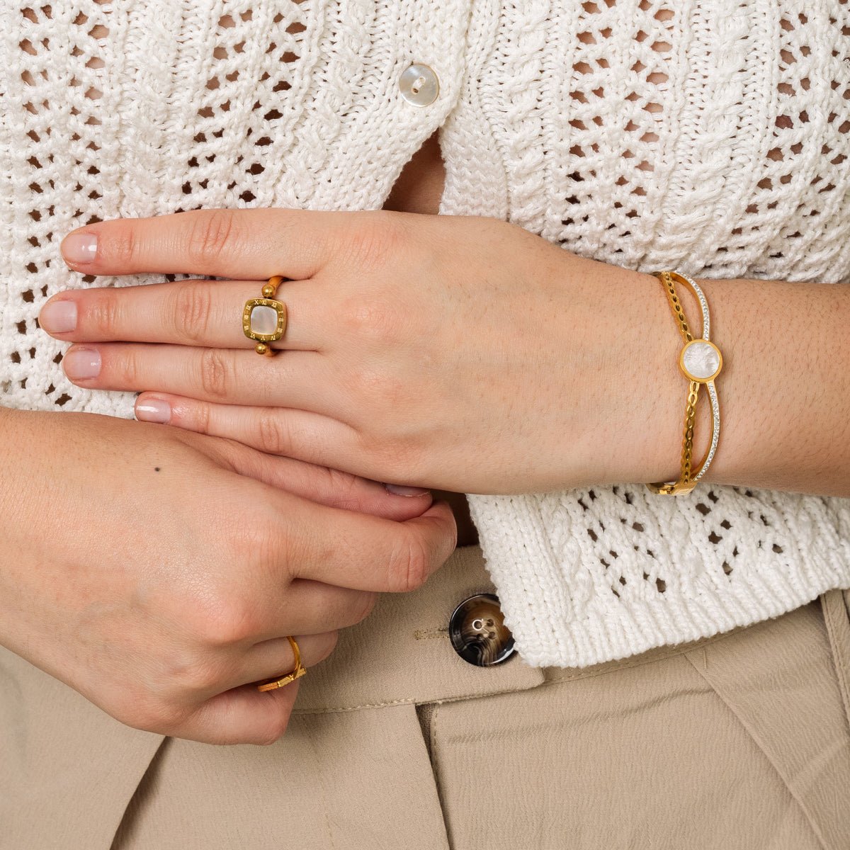 Venus Bracelet 18K Gold Plated