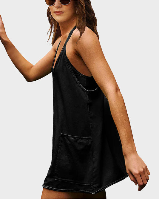 Summer Sleeveless Mini Dress