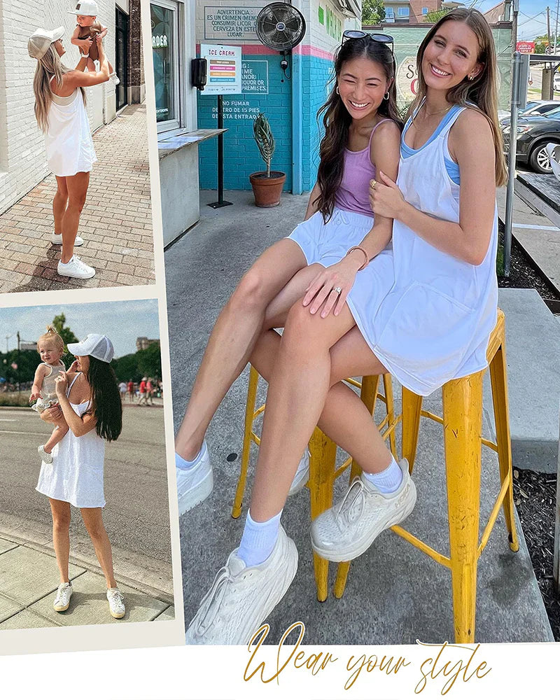 Summer Sleeveless Mini Dress