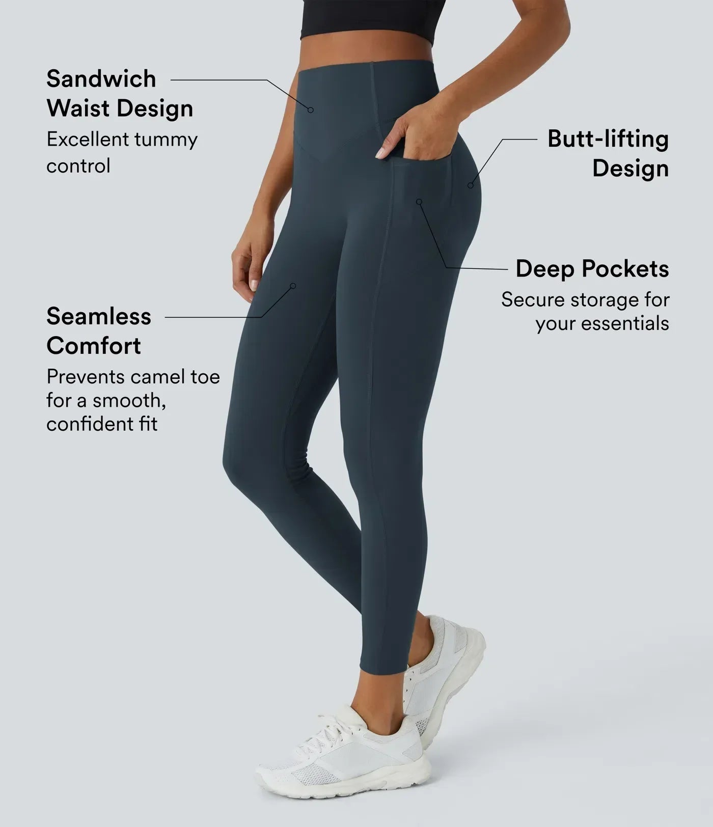 Tummy Control Butt-Lifting Leggings