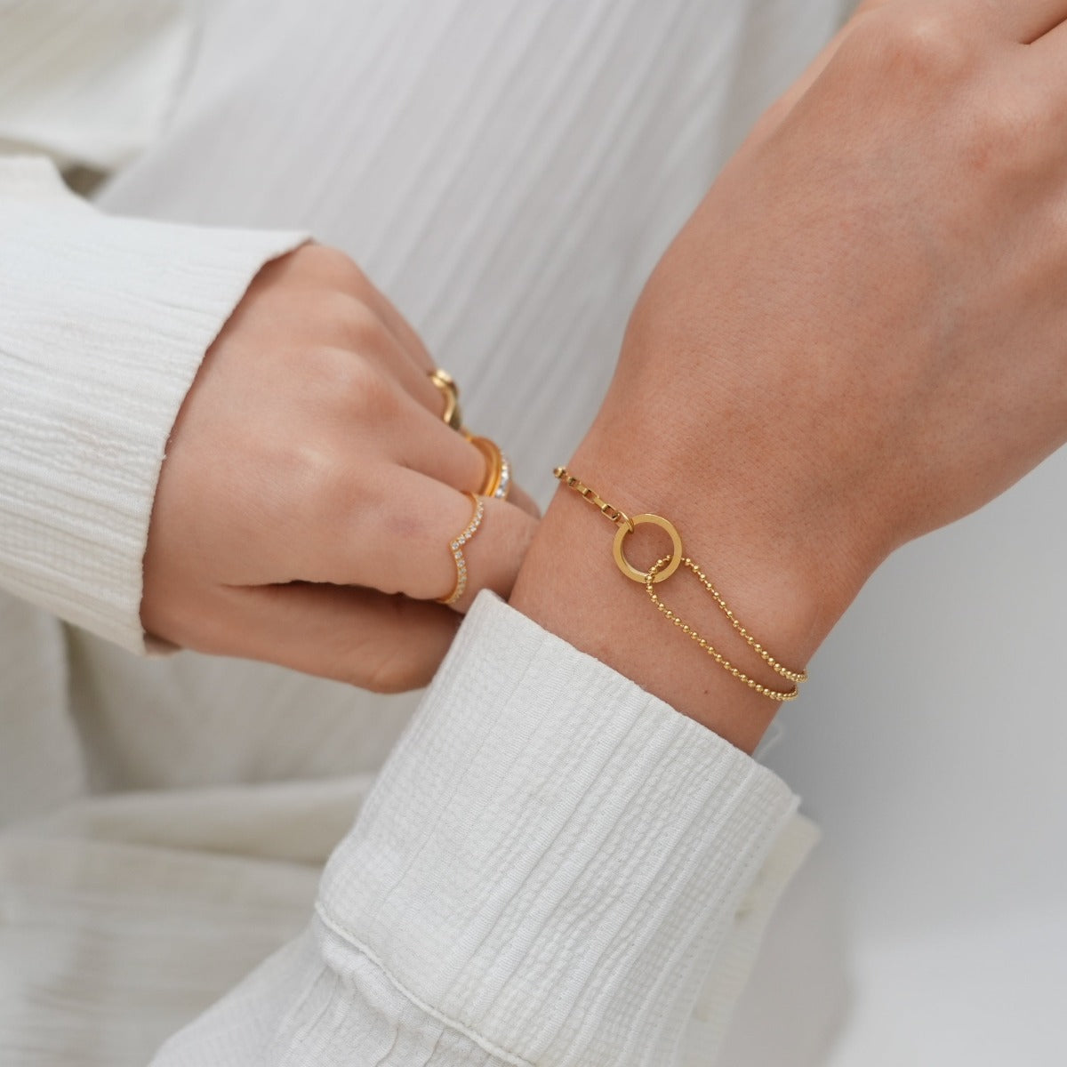 Bracelet Une 18K Gold Plated