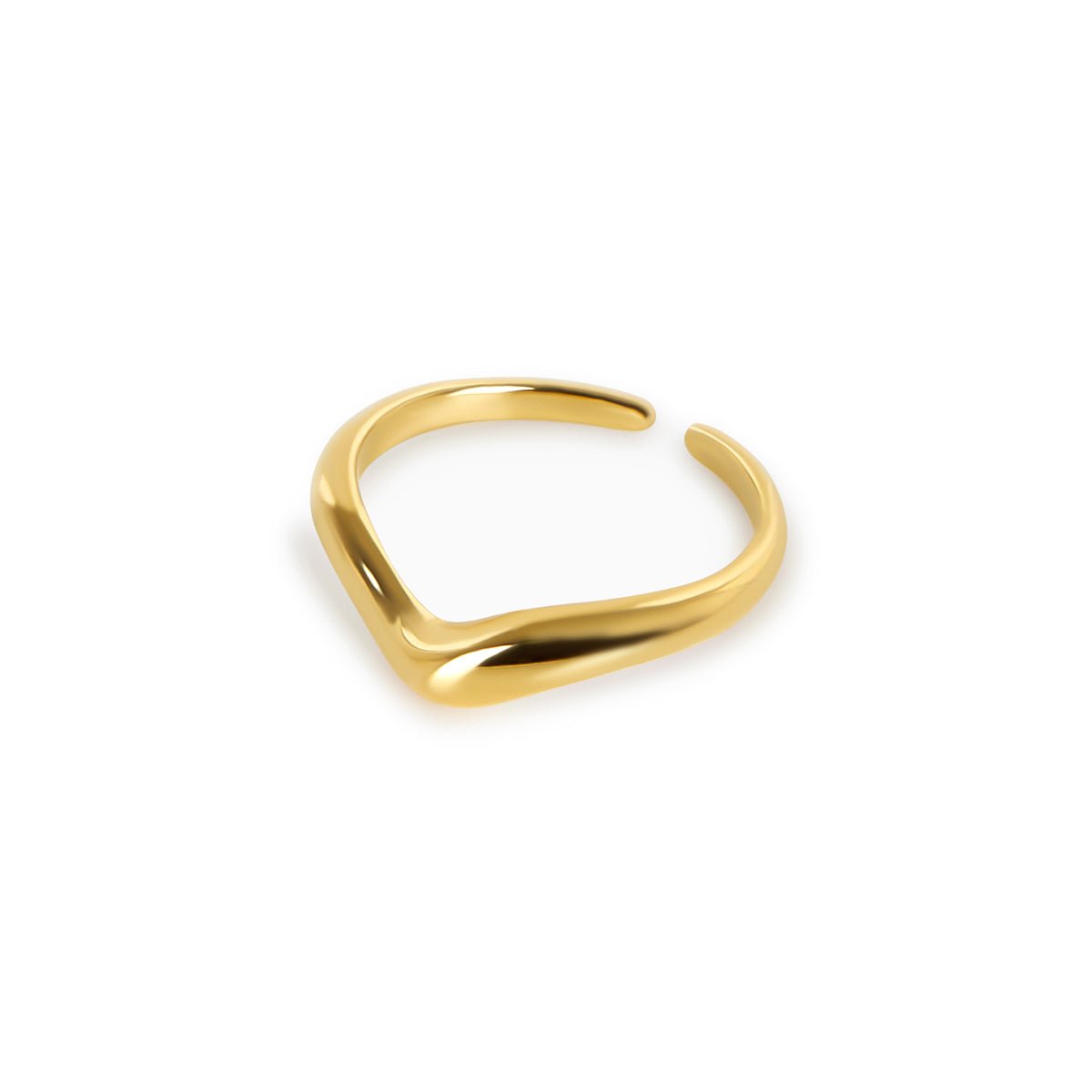 Aspen 18K Gold Plated Ring
