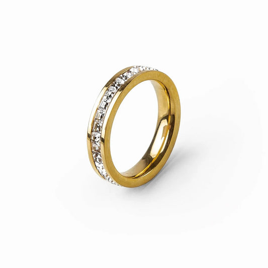 Ring Brilliant 18K Gold Plated