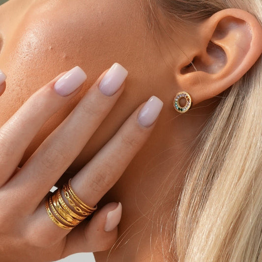 Ring Royale Adjustable 18K Gold Plated