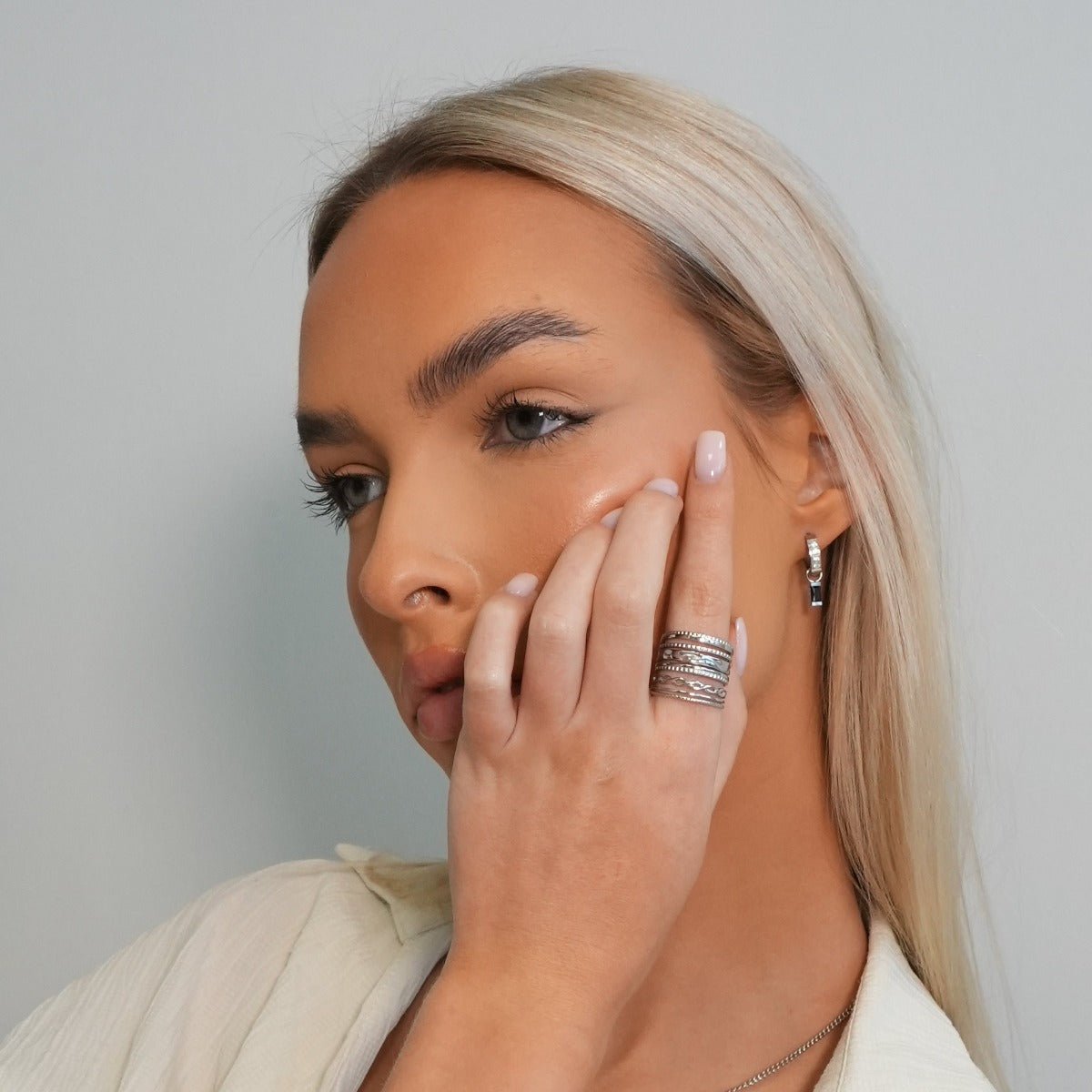 Ring Royale Adjustable - Silver