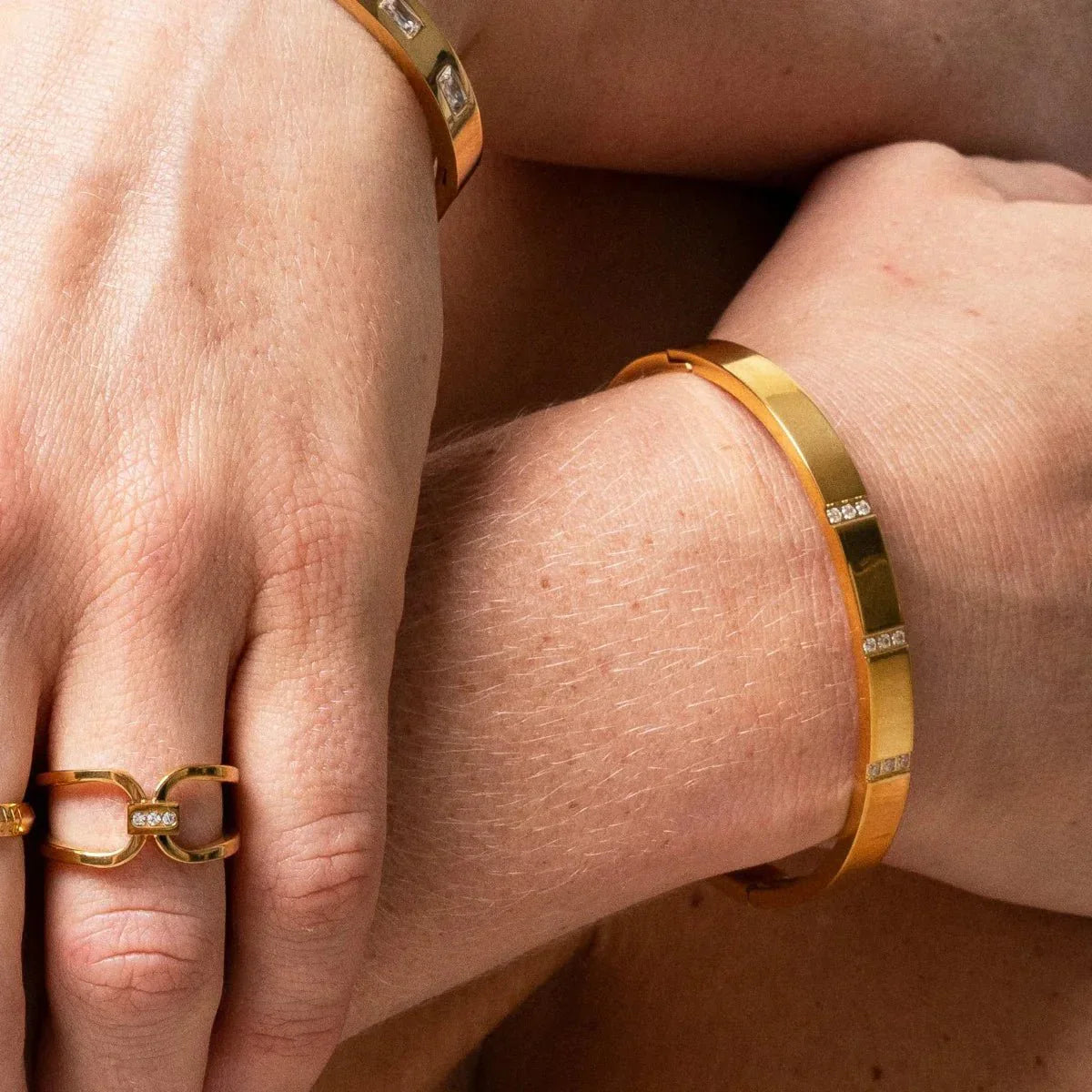 Ring Tenderness 18K Gold Plated