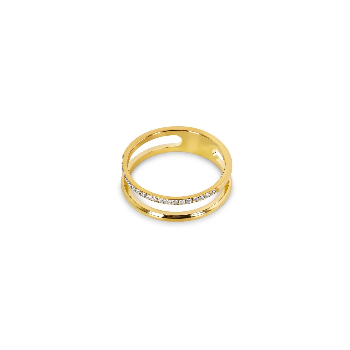 Ring Vienne Double 18K Gold Plated