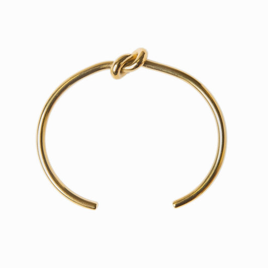 Bracelet With Central Knot 18K Gold Plated