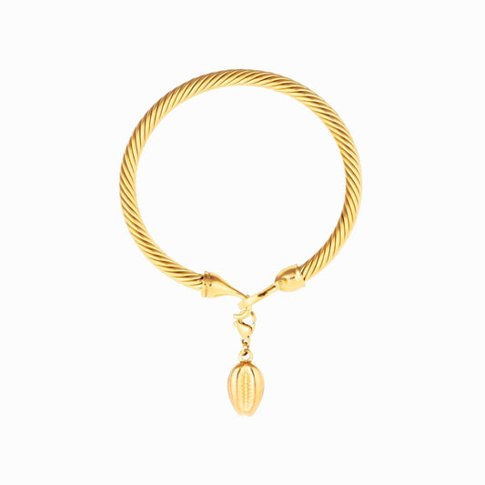 Hana Shell 18K Gold Plated Bracelet