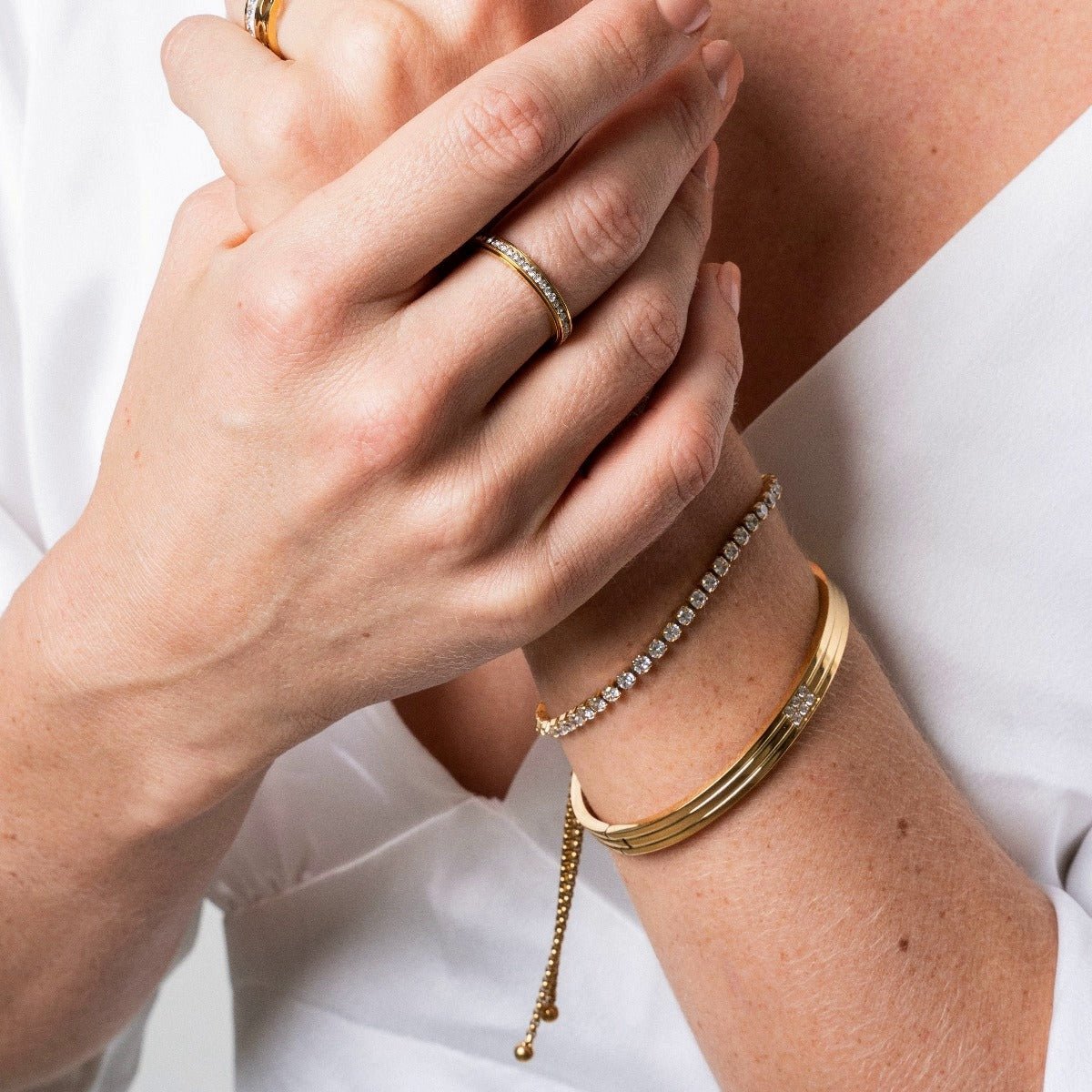 Hanna Bracelet 18K Gold Plated