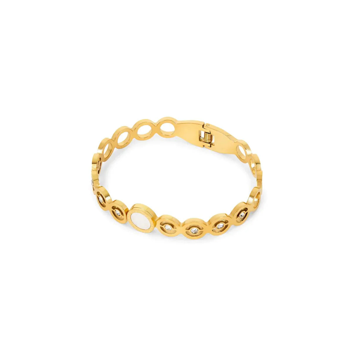 Olivia Zirconia Stone 18K Gold Plated Bracelet