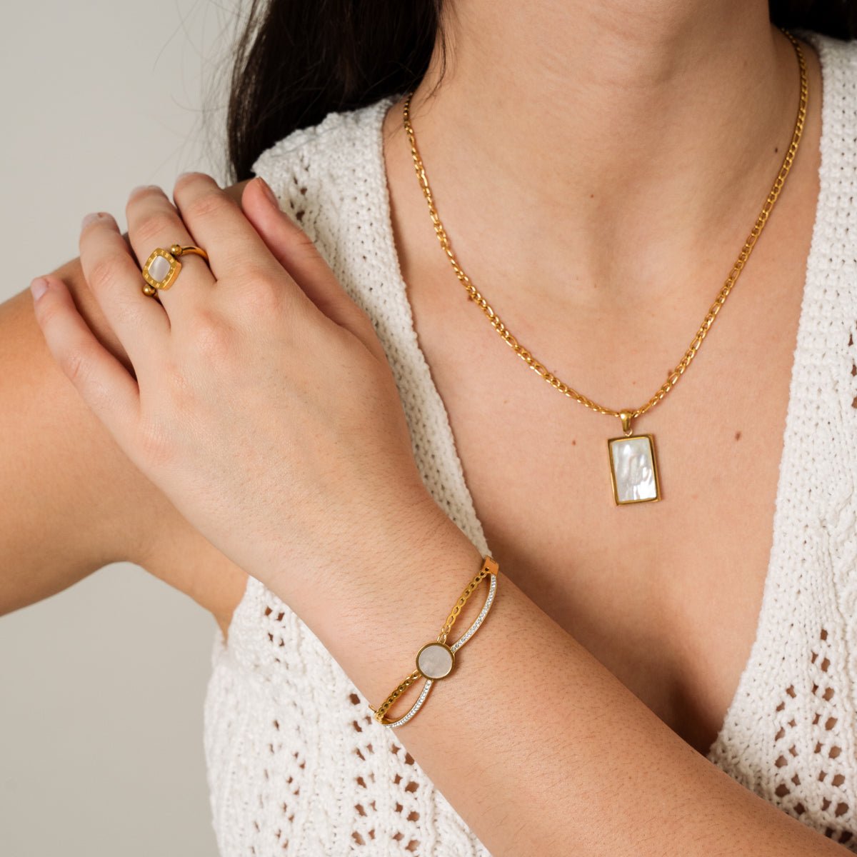 Venus Bracelet 18K Gold Plated