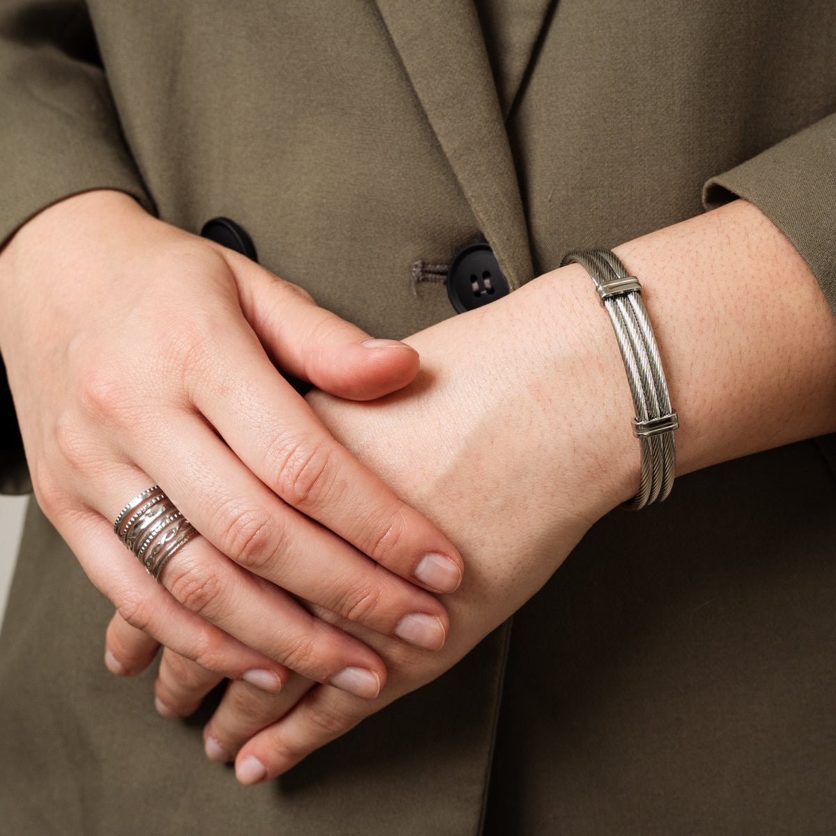 Bracelet Wire - Silver
