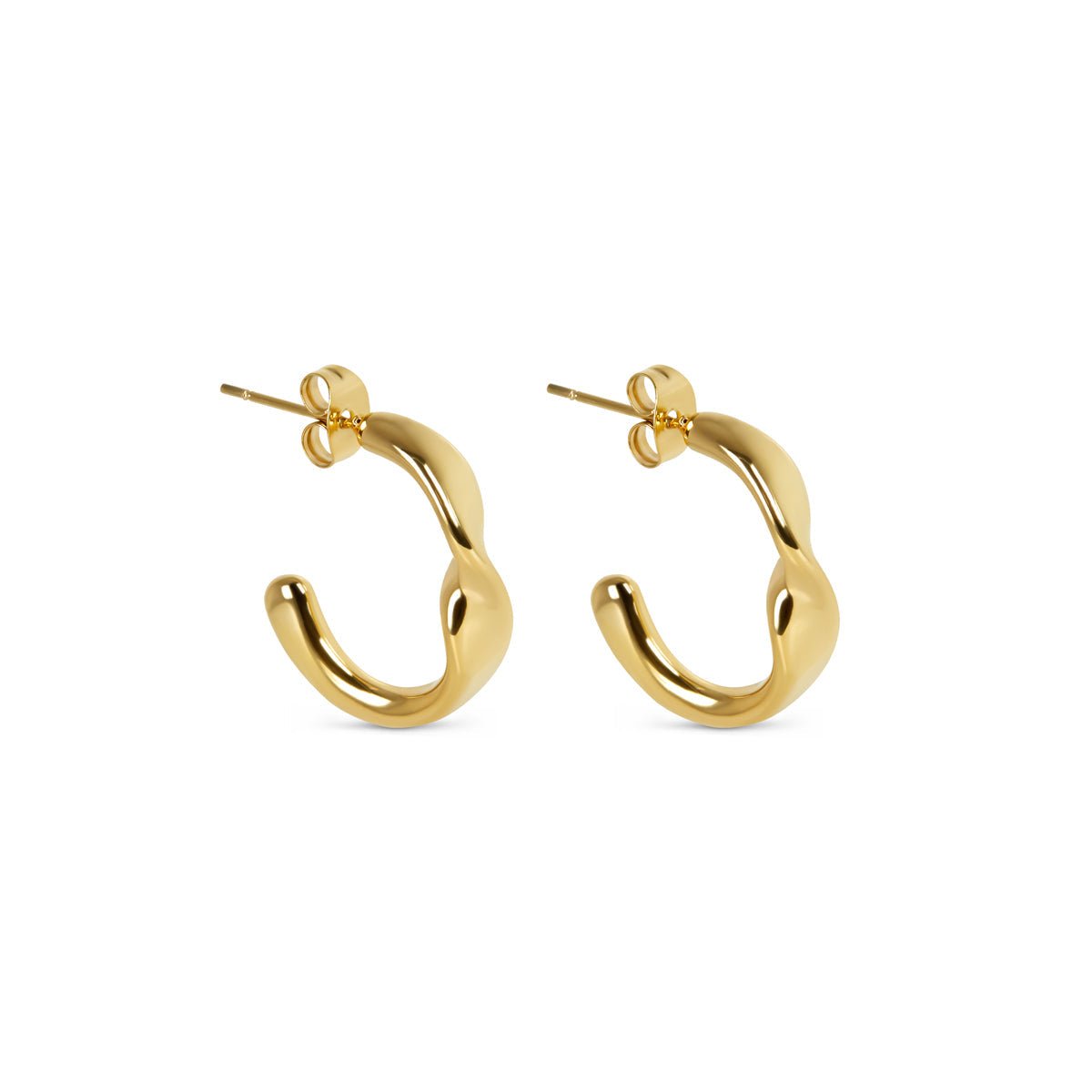 Earring Luci Hoop 18K Gold Plated