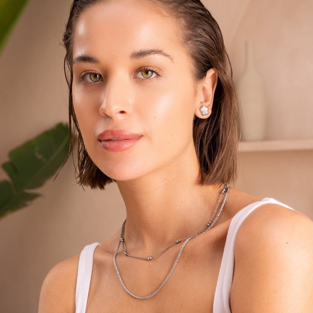 Necklace Dely - Silver