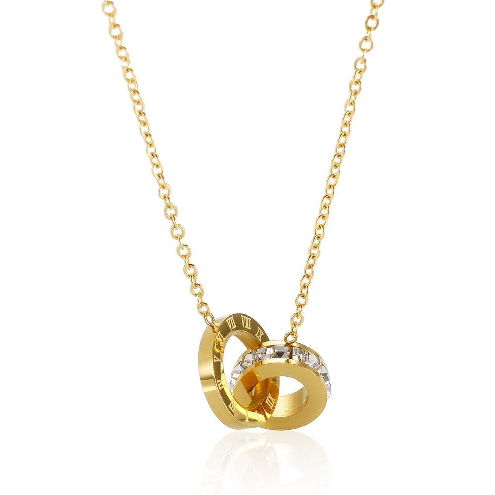 Necklace Imperial Zirconia Stone 18K Gold Plated