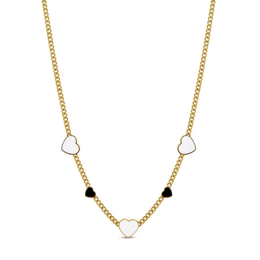 Necklace Love Glow Monochromatic 18K Gold Plated