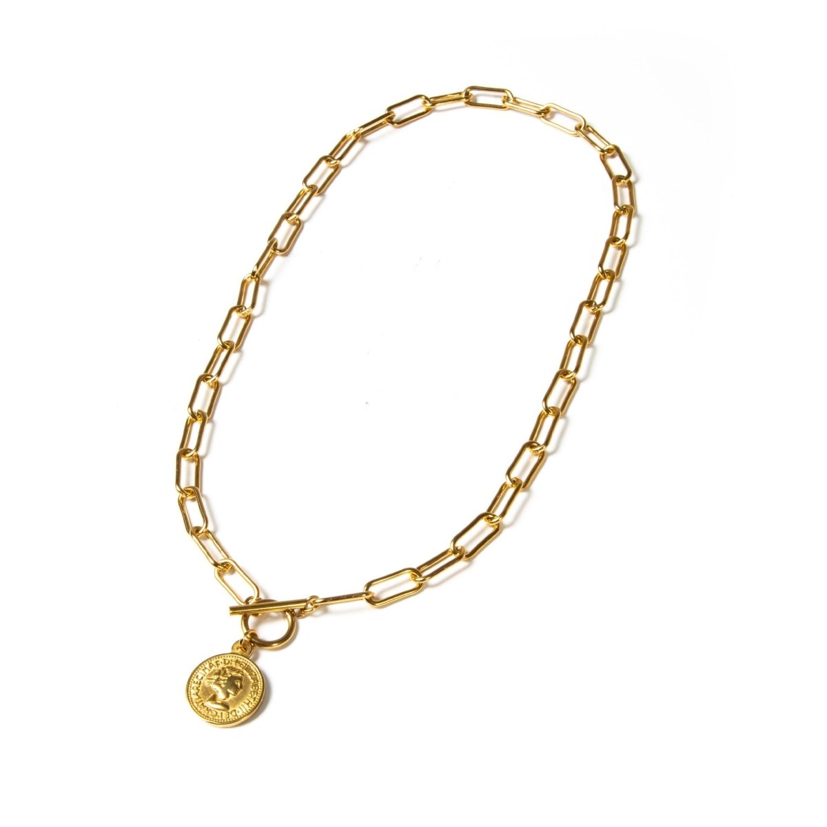 Necklace London Cents 18K Gold Plated
