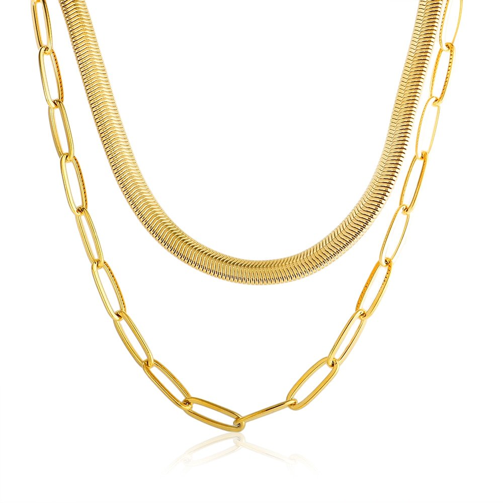 Mix Necklace Antonela 18K Gold Plated