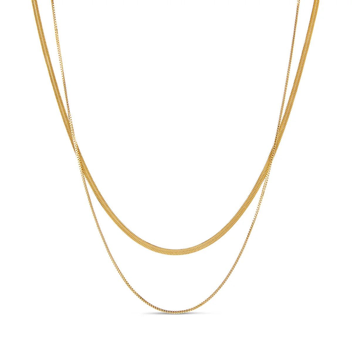 Necklace Mixes Essentials 18K Gold Plated