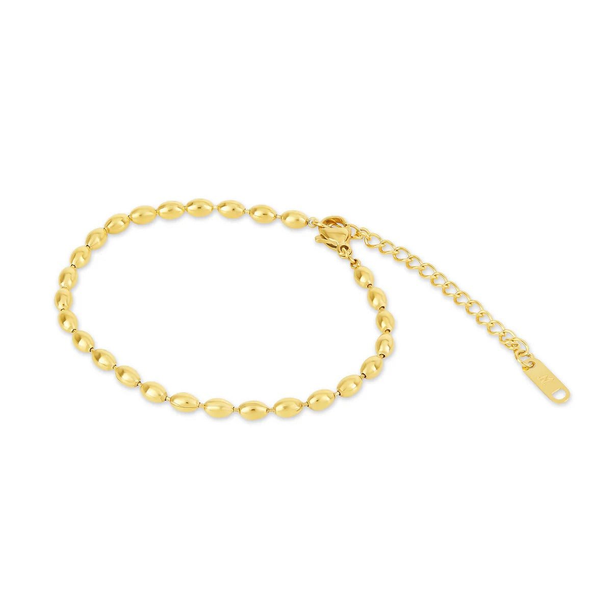 Bracelet Chain Spheres 18K Gold Plated